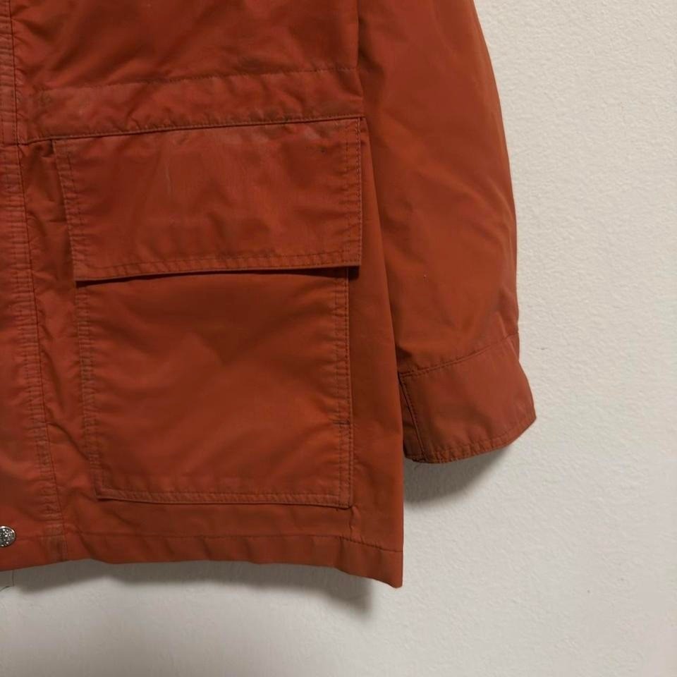 Vintage REI Gore Tex Shell Jacket Rain Weather Outdoors Orange 70s Size medium