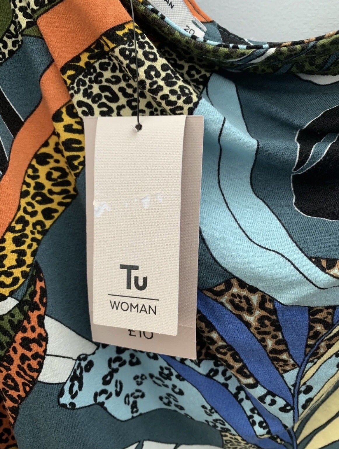 Tu Ladies Size 20 Lush Tropics Top Brand New Cost £10 – c11