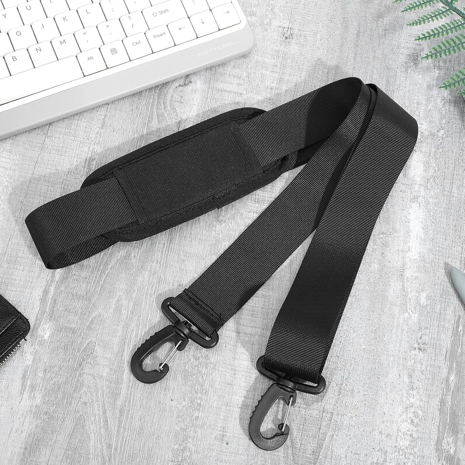 Shoulder Strap, 65 inch Adjustable Duffel Bag Shoulder Strap Replacement with