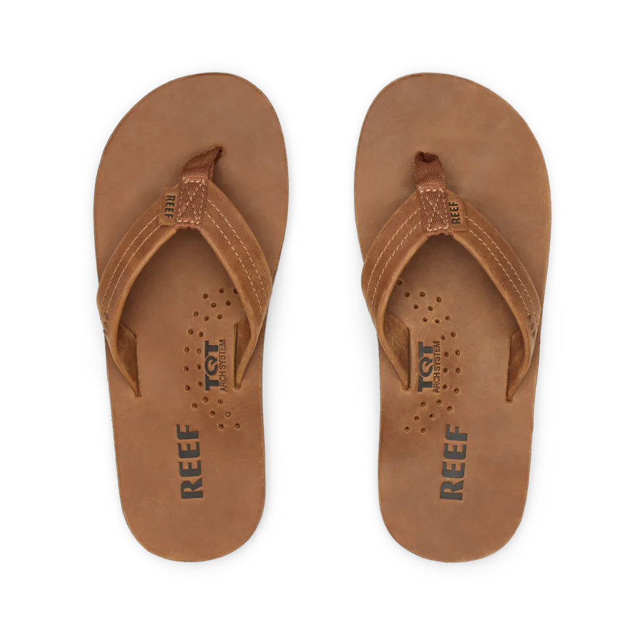 Reef Draftsmen Sandals – Men’s – 10 / Bronze Brown