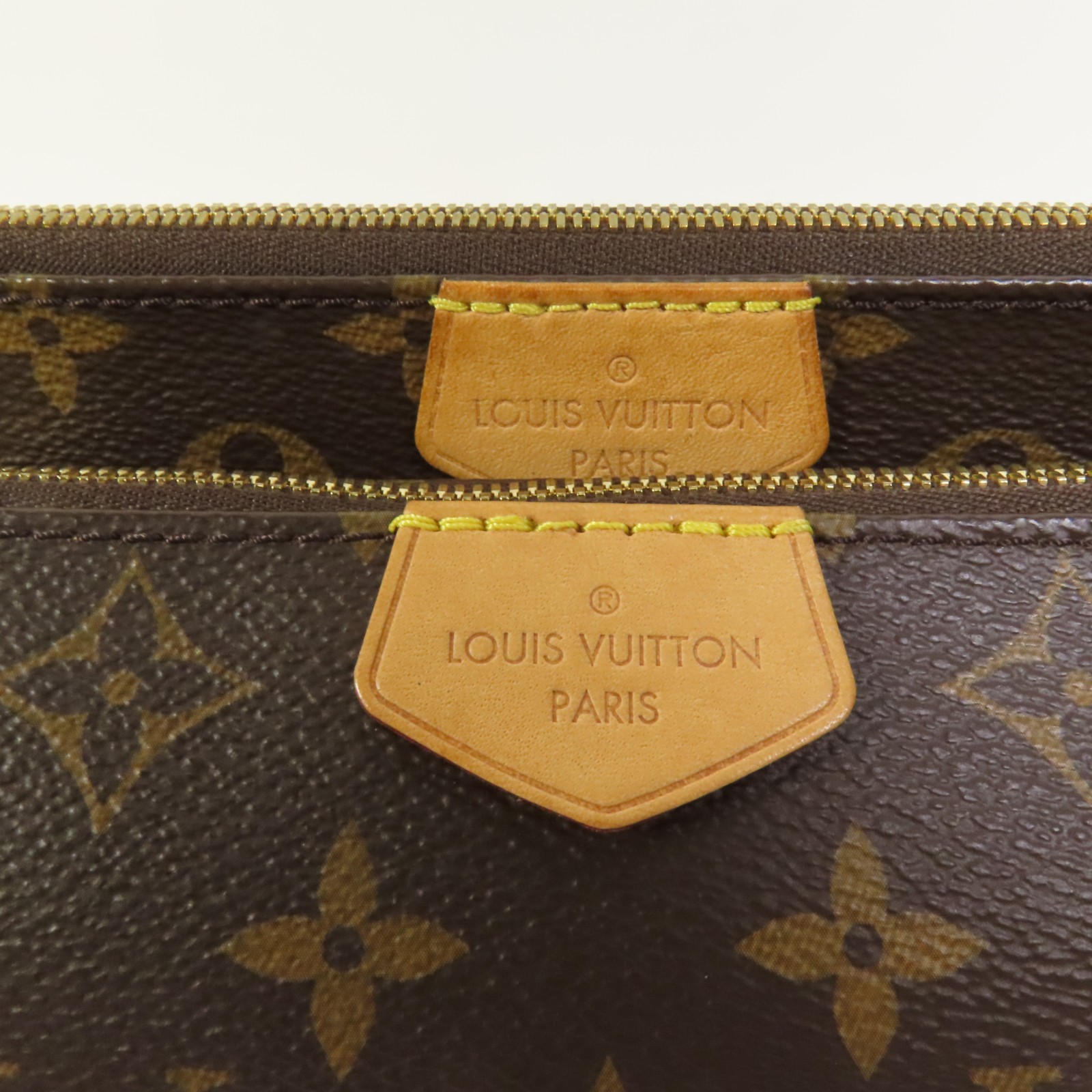 LOUIS VUITTON LV GHW Multi Pochette Accessoires 2 Way Bag M44840 Monogram Brown