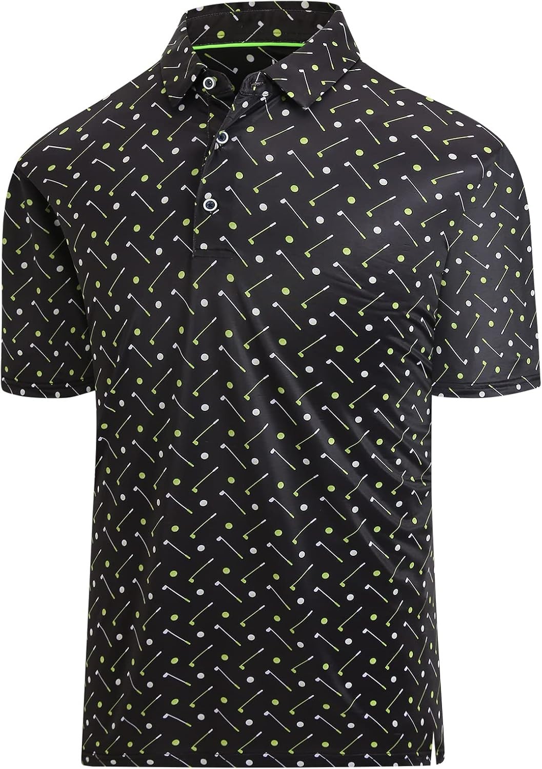 Men’s Dry Fit Golf Polo Shirt – Moisture Wicking Performance Short Sleeve Tee