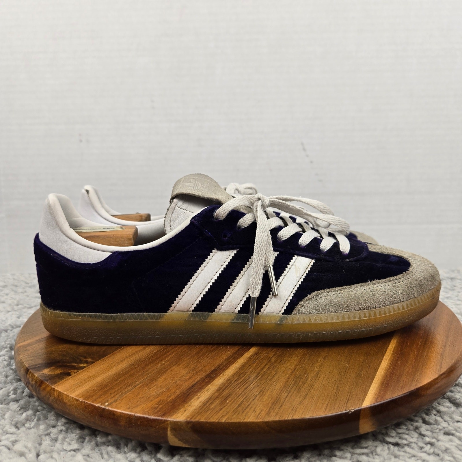 Adidas Mens 10 Samba OG 420 Good Vibes Purple Haze Casual Daily Sneaker DB3011