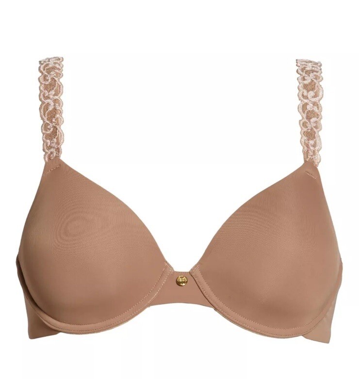 NATORI 732080 Pure Luxe T-Shirt Smooth Contour Bra Dulce New Size 32D