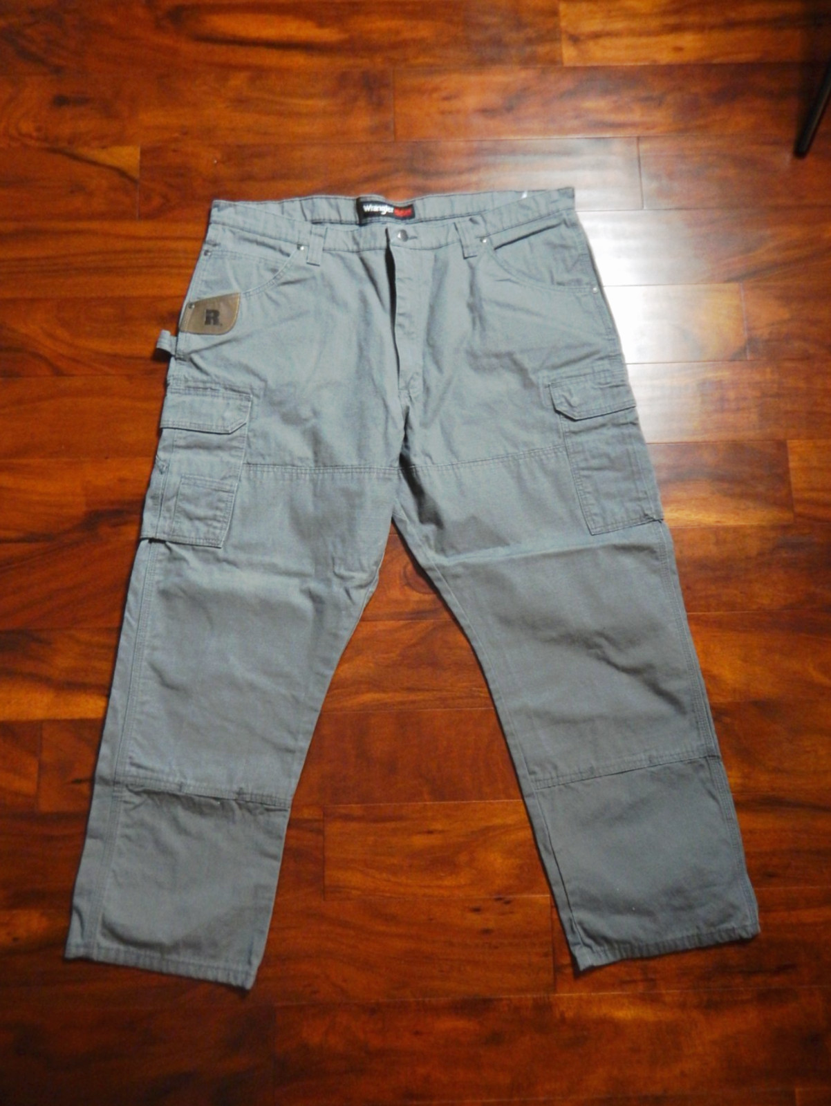 Wrangler Riggs Men’s Workwear Carpenter Olive Green Pants Size W42/L30