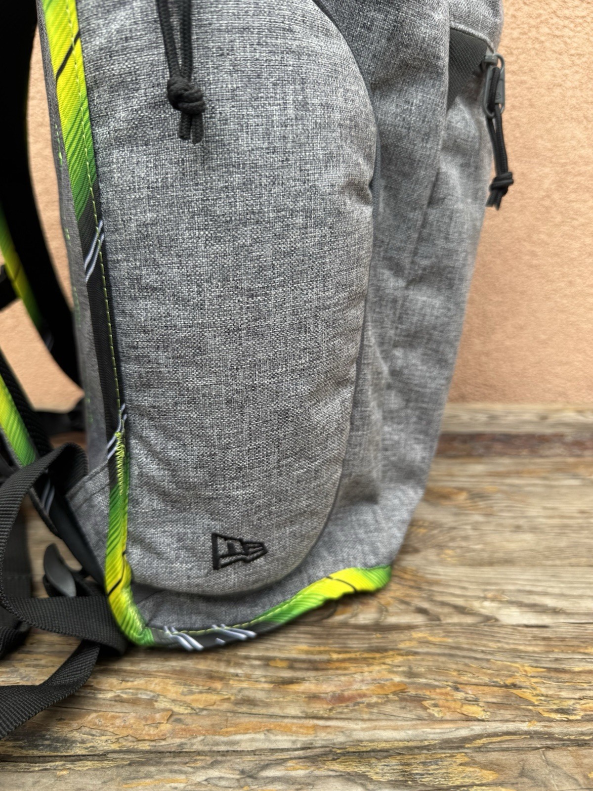 New Era Monster Energy Solid Backpack Gray/Green/Black hat backpack