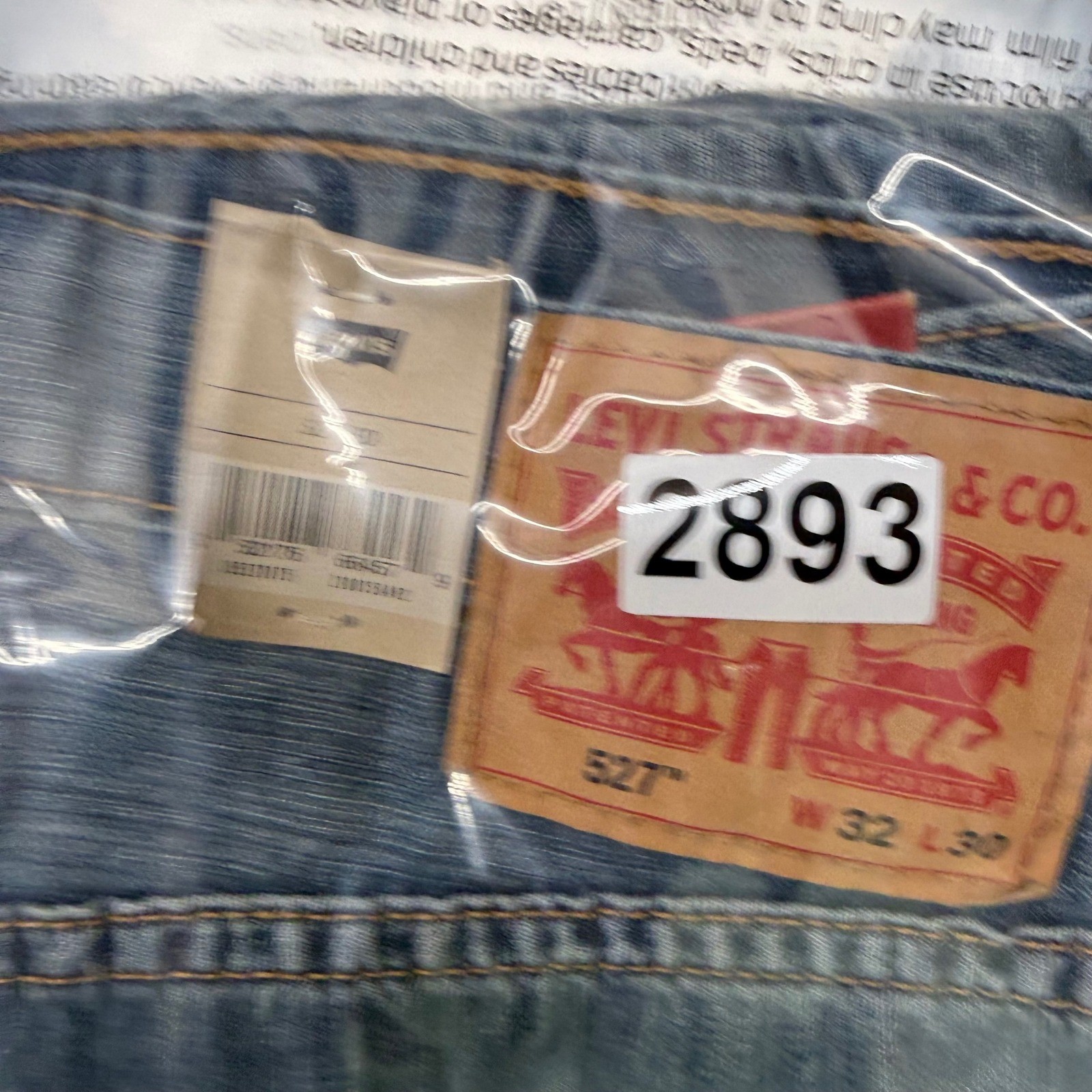 Levi’s 527 Slim Bootcut Jeans Men 32×30 Blue Medium Wash Denim Cotton 055270175