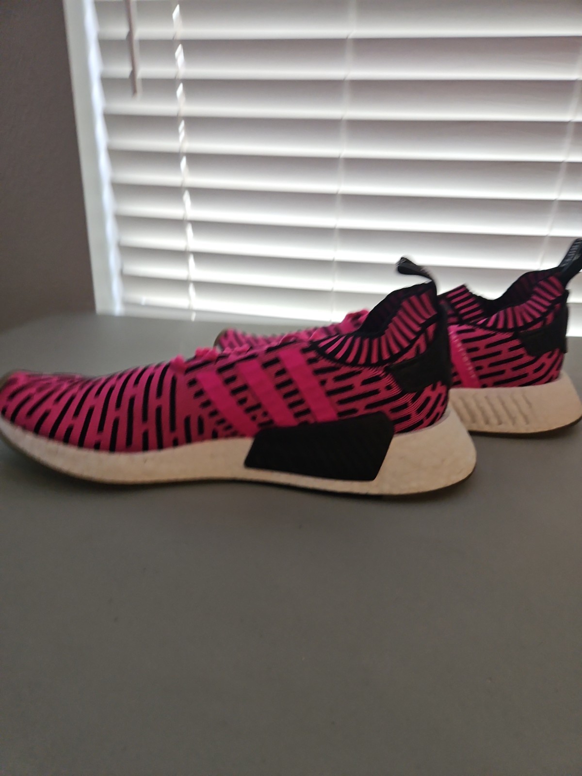 Adidas NMD_R2 Primeknit “Japan Pack” Shock Pink/Shock Pink/Core Black Size 12.5