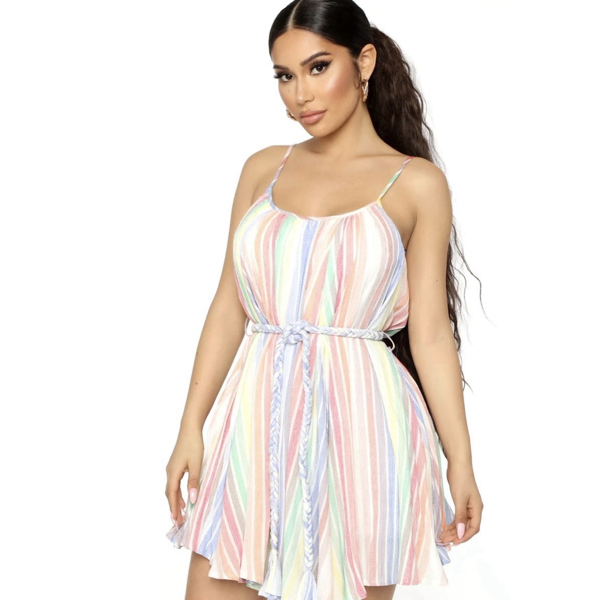 💃 Cute dress. Big personality. Zero regrets. 🌈 Fashion Nova/ Size M/ NWT