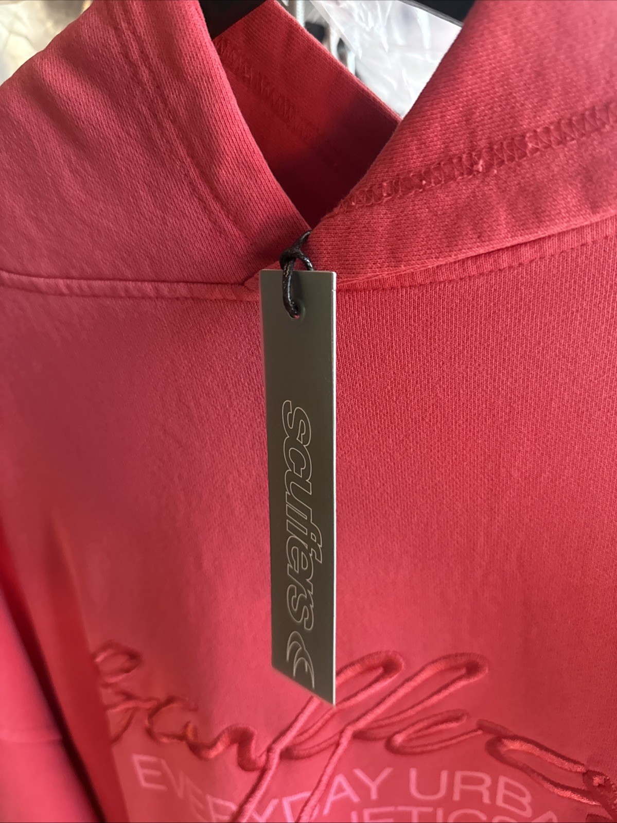 Scuffers Red Hoodie Size L