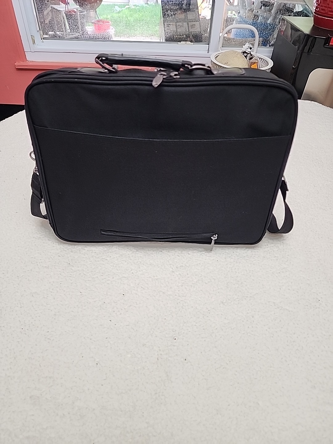Transworld Swinstar Laptop documents, Black Briefcase Bag Laptop 17″×13″×3″