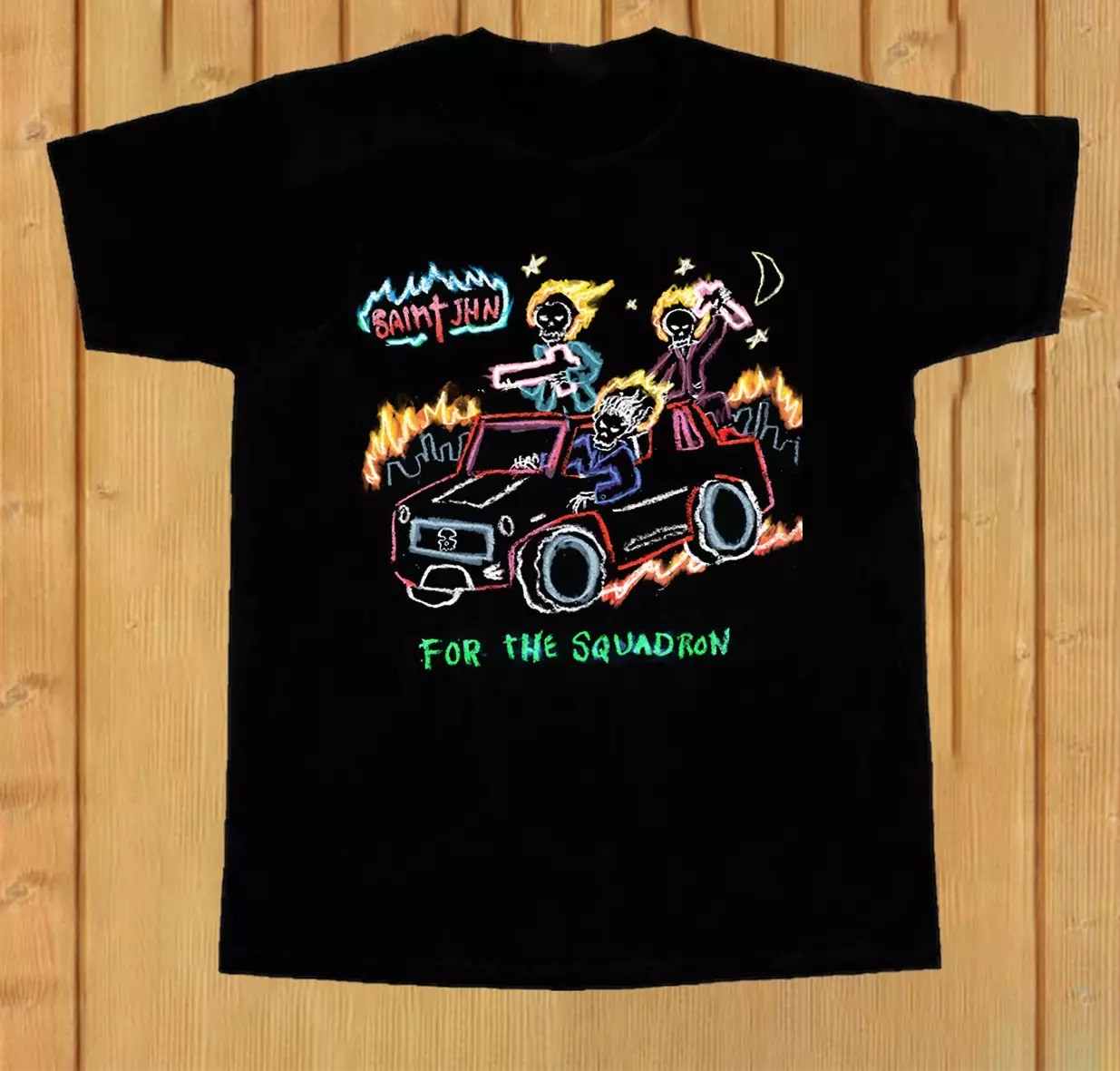 SAINt JHN While The World Was Burning Album Unisex Tee Shirt MC727