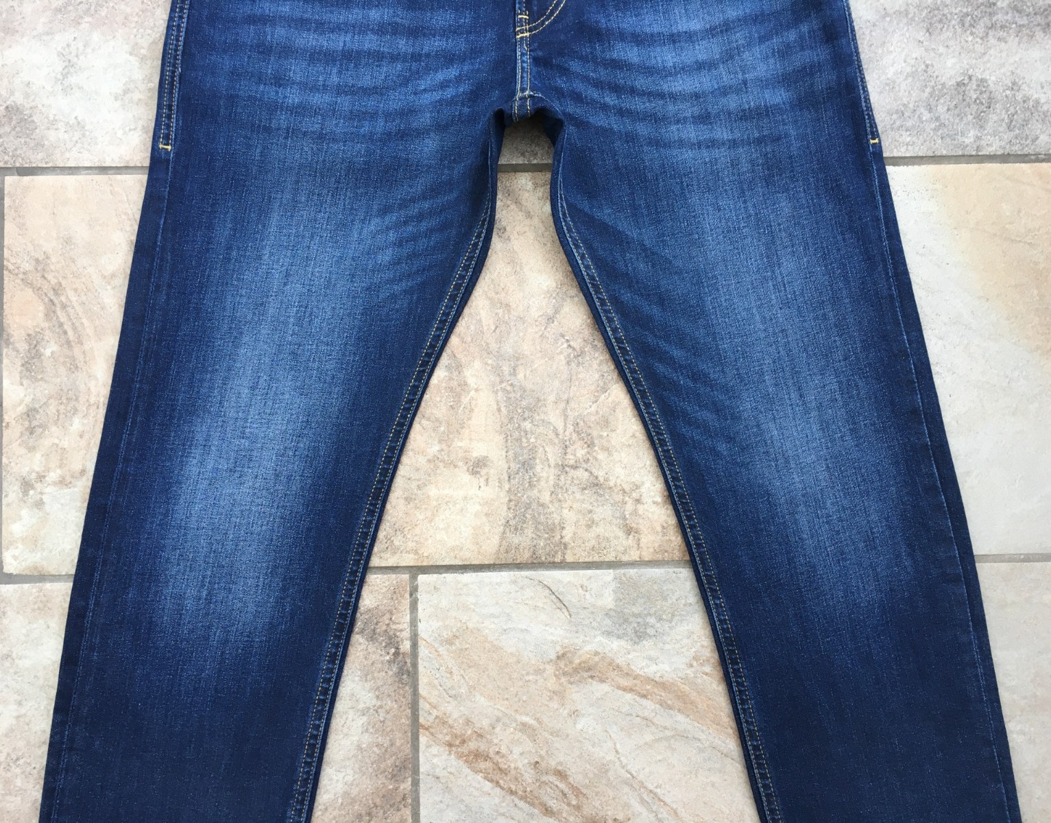 Mens Diesel THOMMER-R RB065 Slim Blue Stretch Denim Jeans – Zip Fly – W33 L32