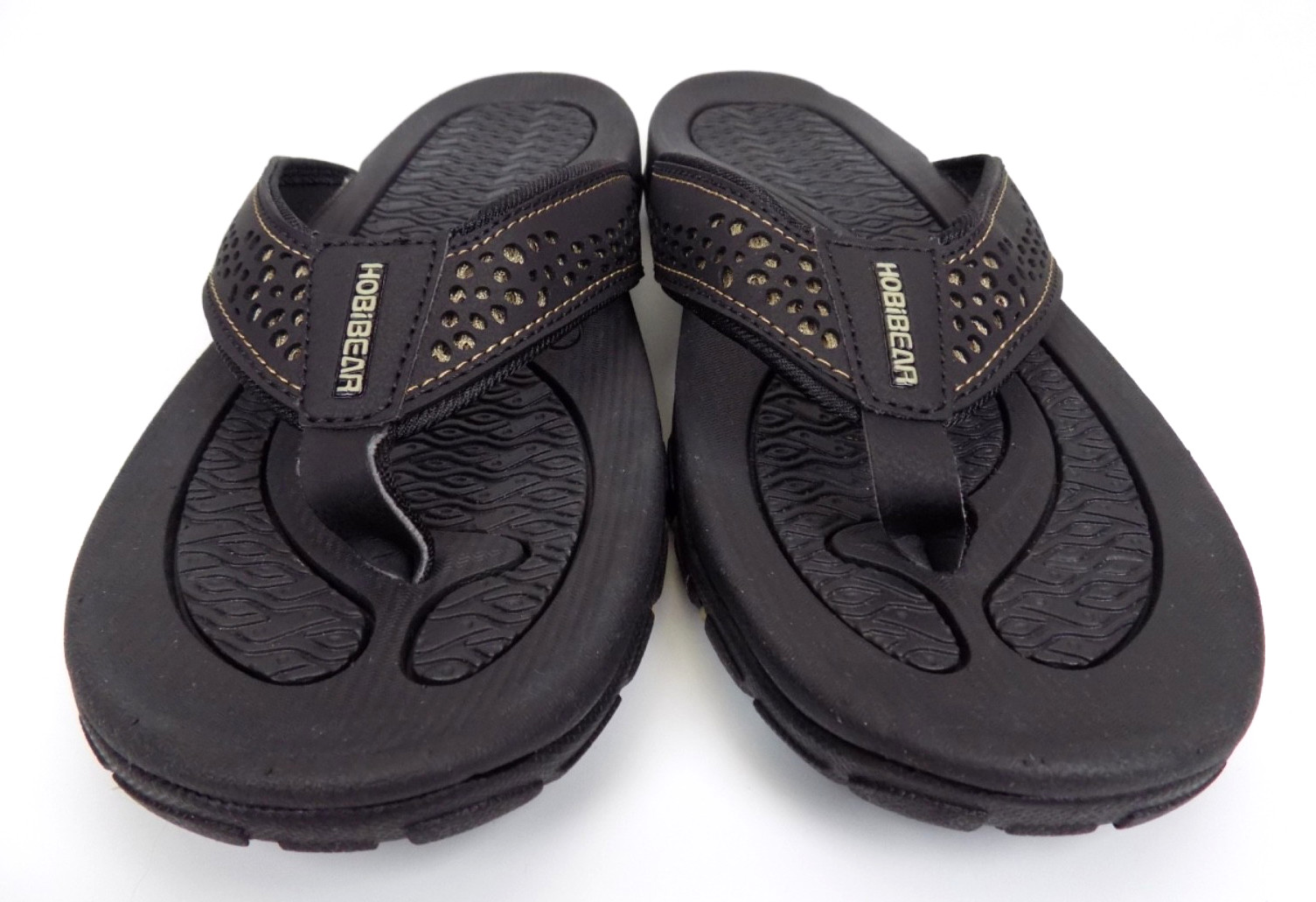 Hobibear HR5061 Ramble Lite Thong Casual Flip-Flop Men’s Sandals Size 11 M Black