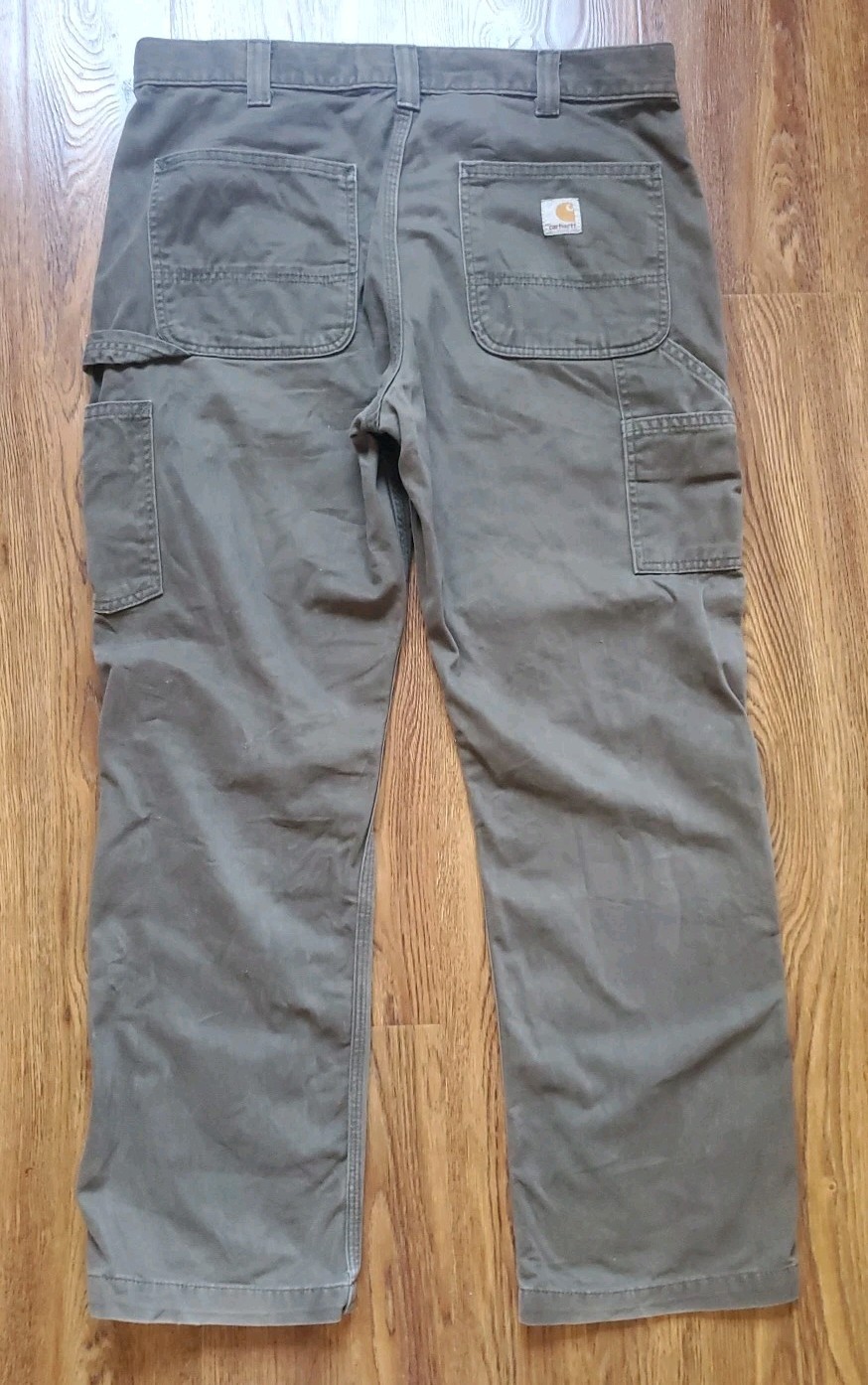 Carhartt B324 DFE Relaxed Fit Utility Work Pants Mens 34×30 Dark Olive