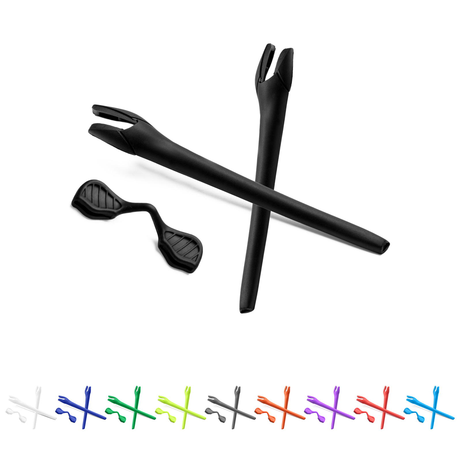 Rubber Kit Replacement Arm Ear Sock & Nose Piece for-Oakley Radar EV Path/Pitch