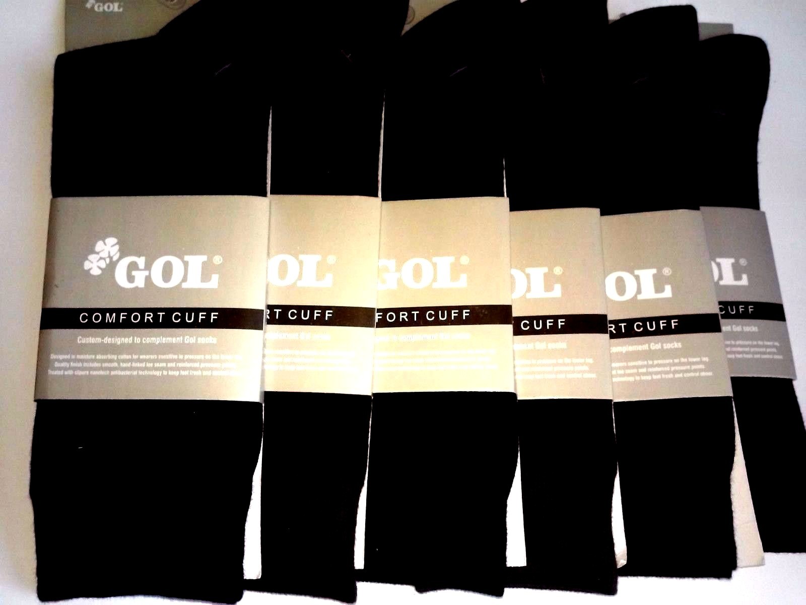 New 6 Pair Men Best Quality 95% Cotton Socks dress Casual Comfort Cuff Gent