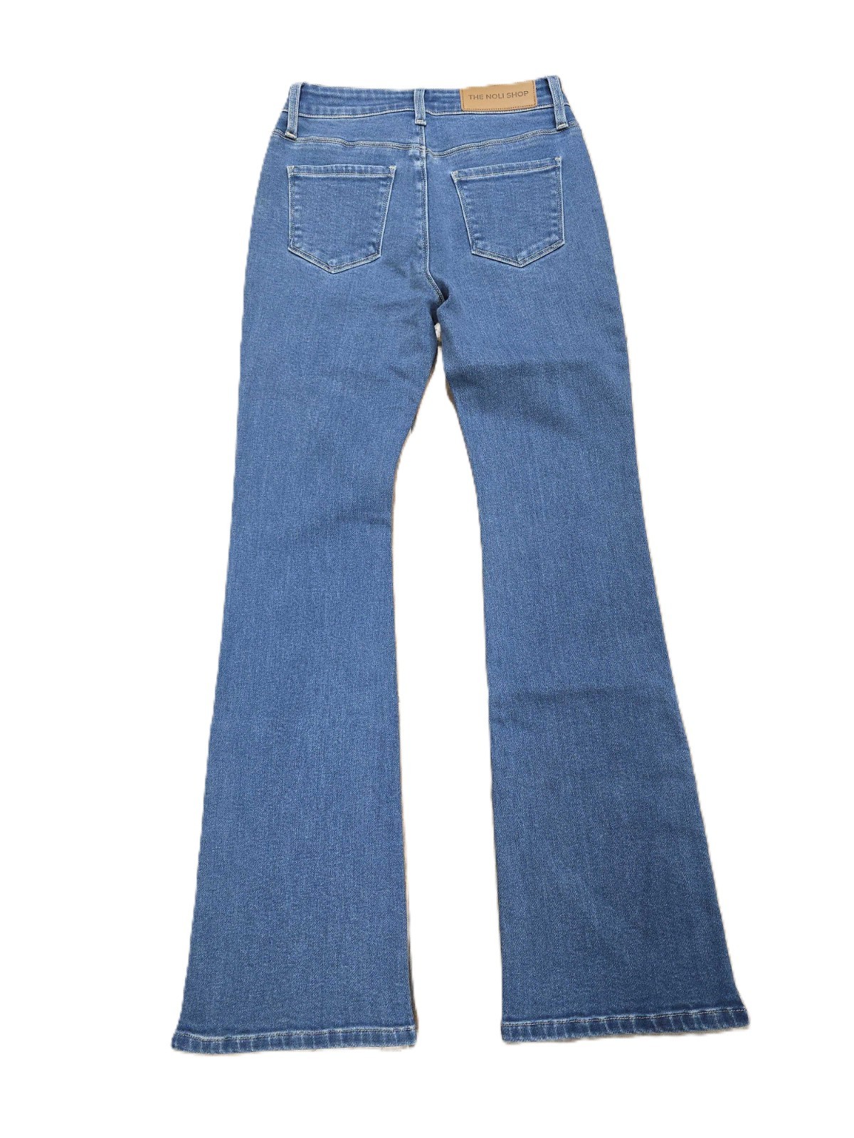 Zipper-Hem Bootcut Jeans Blue, 2 Styles, Samples, Size 27 The Noli Shop