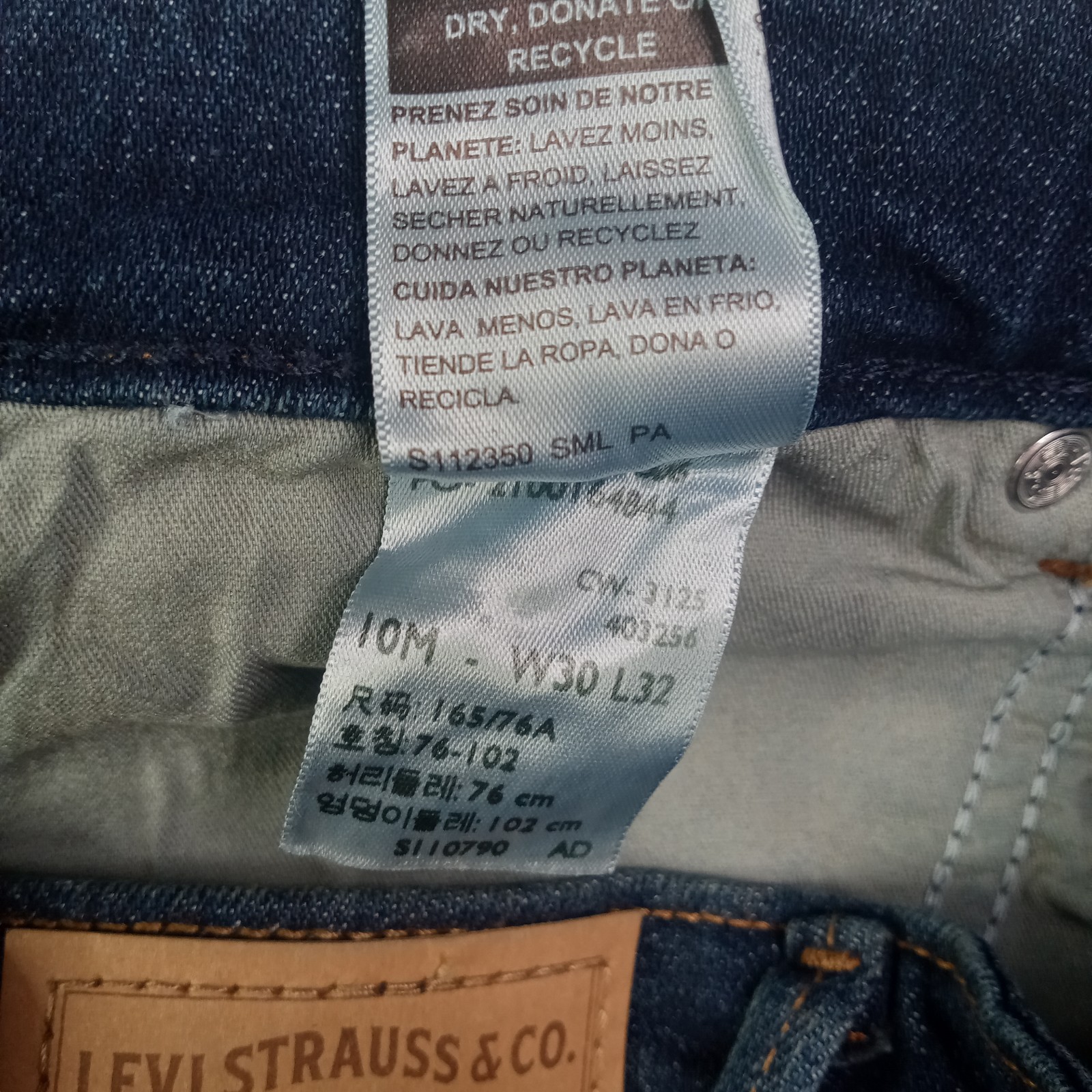 Levi Strauss Signature Mid Rise Bootcut Jeans Women’s Size 10M 30×32 Blue