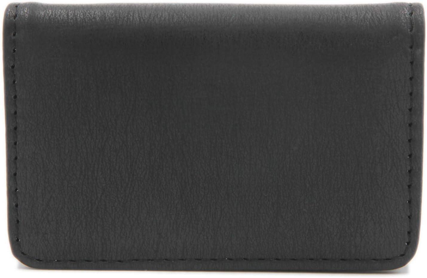 RFID Blocking Wallet – Minimalist Leather Business Credit Card Holder – Black2