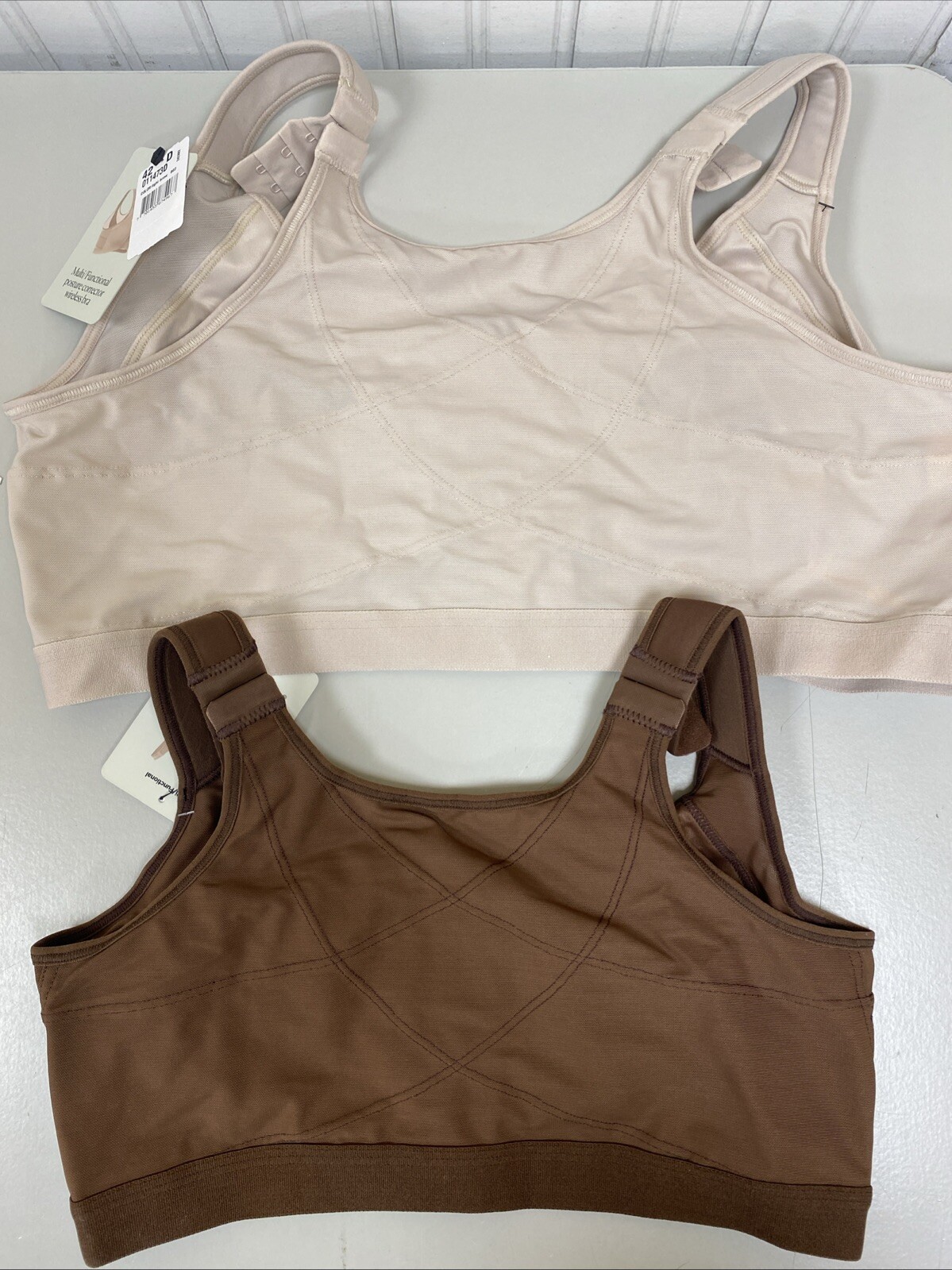 LEONISA Multi Functional Posture Corrector Wireless Bra 011473 Asst Sizes NWT