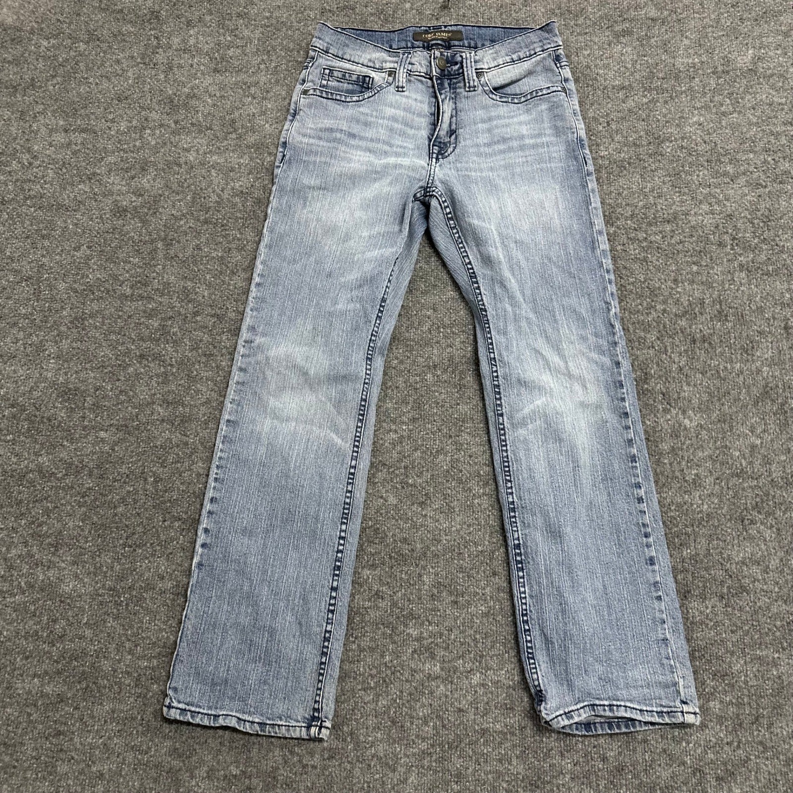 Cody James Jeans Mens Size 29/30 Light Wash Straight Leg Western Denim Excellent