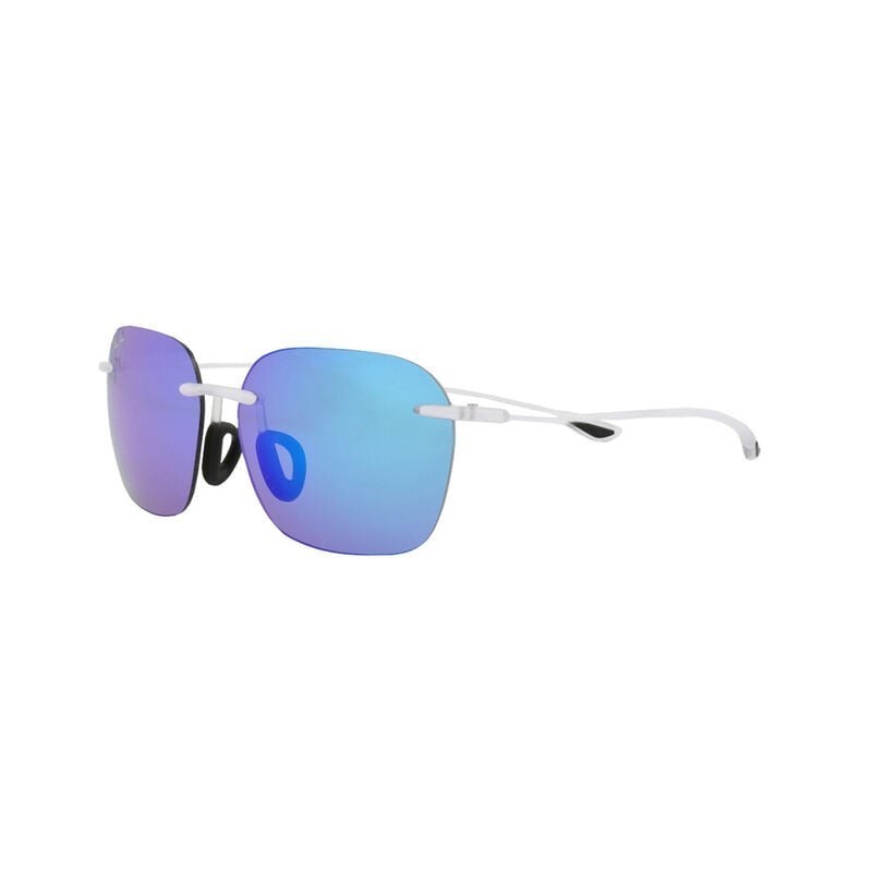 Maui Jim White Square Polarized Sunglasses – B446-05CM NEW