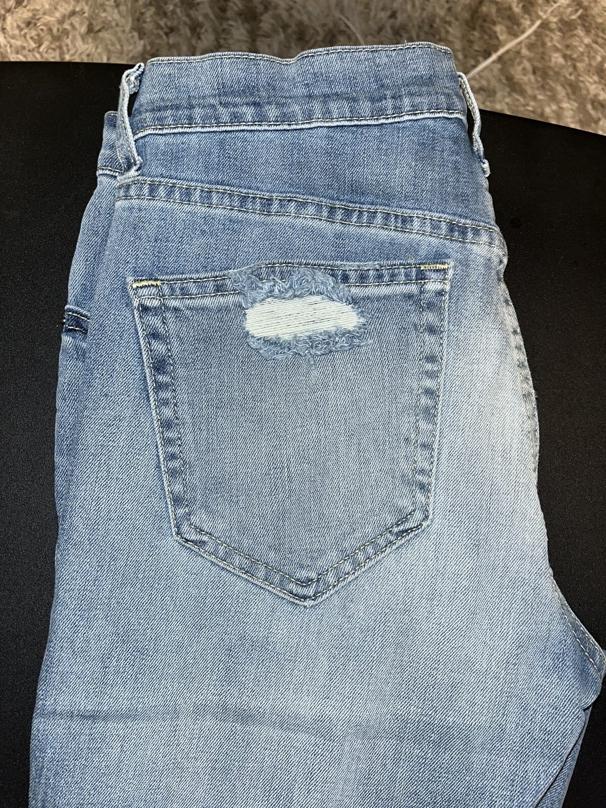 Urban Pipeline Skinny Jeans Teens Size 29 x 30 Blue Cotton Slim Fit Ripped