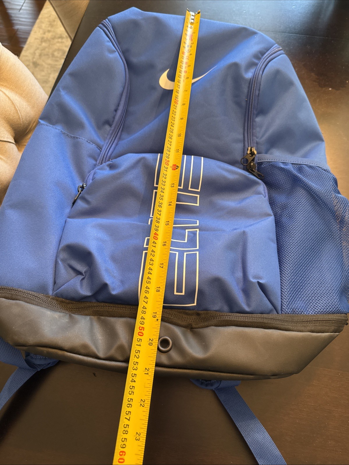 NIKE HM9965-480 Varsity Elite Backpack (32L) Royal Blue PreOwned