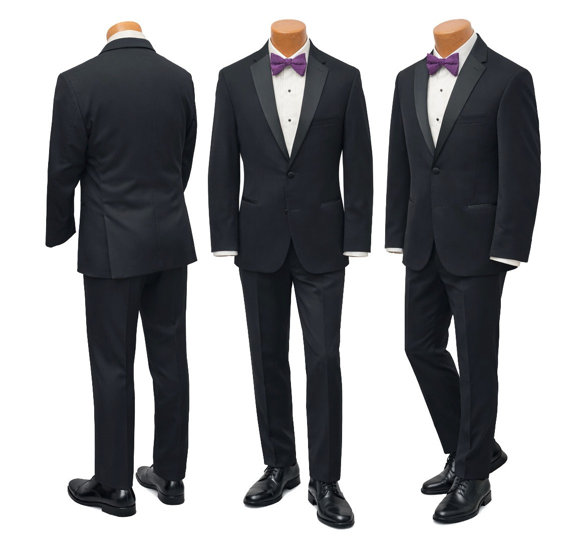 Men’s Michael Kors Black Tuxedo with Pants Modern Slim Fit Size 39R 33W