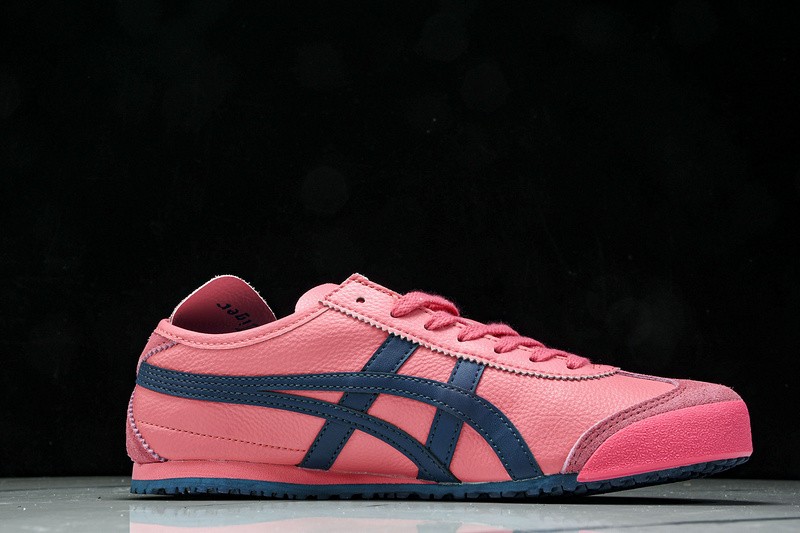 Onits*ka Tiger Mexico 66 Pink Cameo Mako Blue 1183B771-700 Unisex Size 4-11