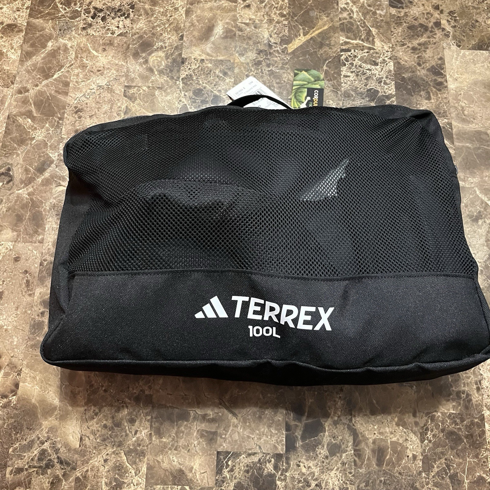 New Adidas TERREX RAIN.RDY EXPEDITION DUFFEL BAG LARGE – 100L IC5652 Cordura
