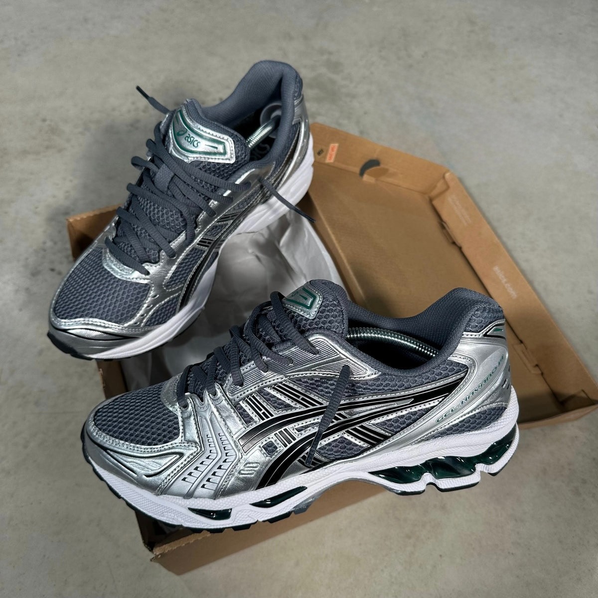 Asics Gel-Kayano 14 Jasper Green