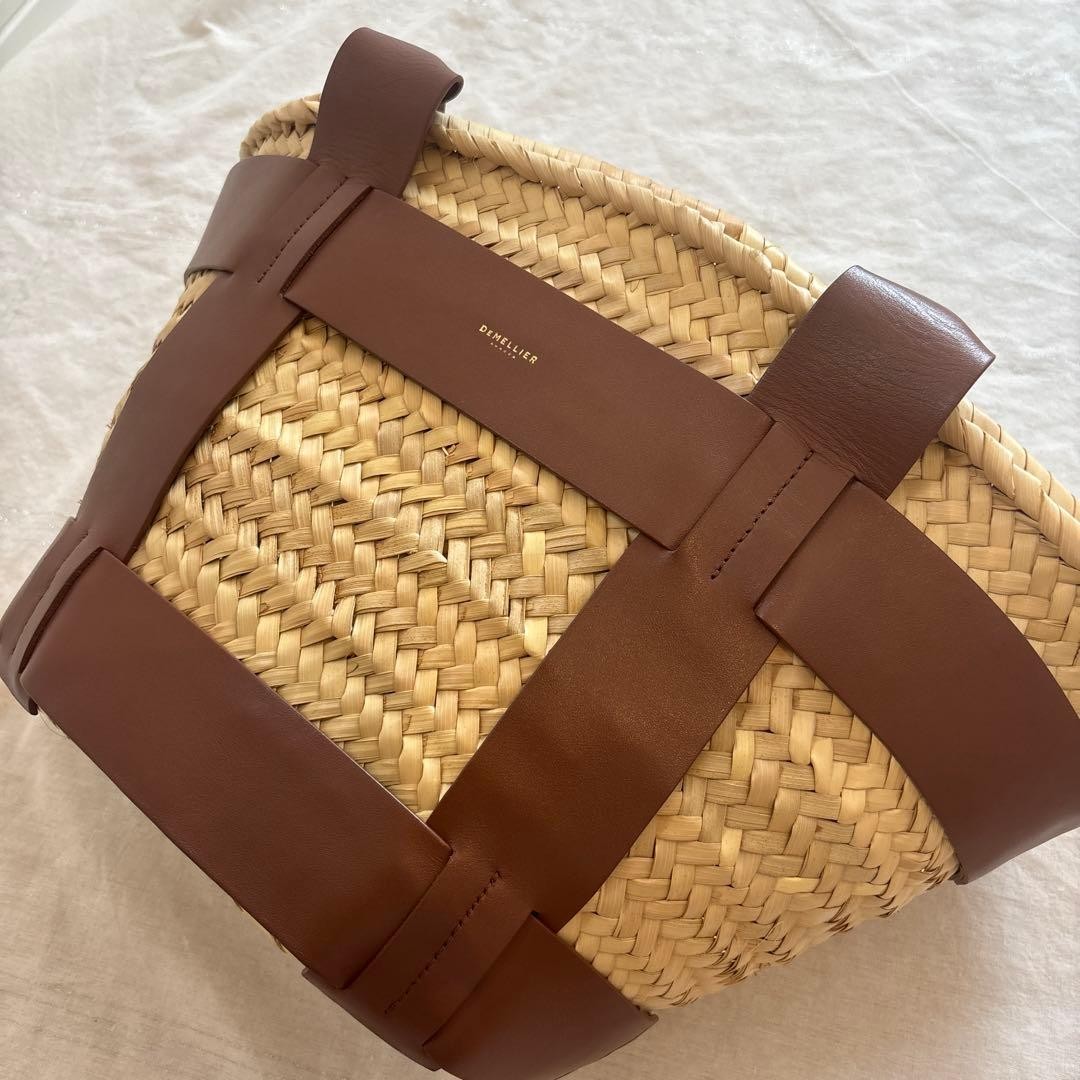 DeMellier Santorini Leather Basket from Japan