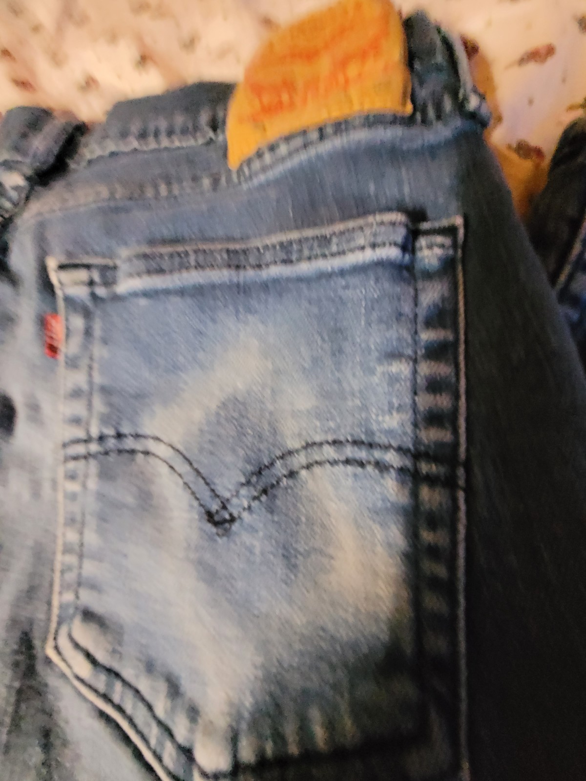 Levi’s514ClassicStraightFitMen’sJeansinMeduimBlue DenimStretchW33″L32″