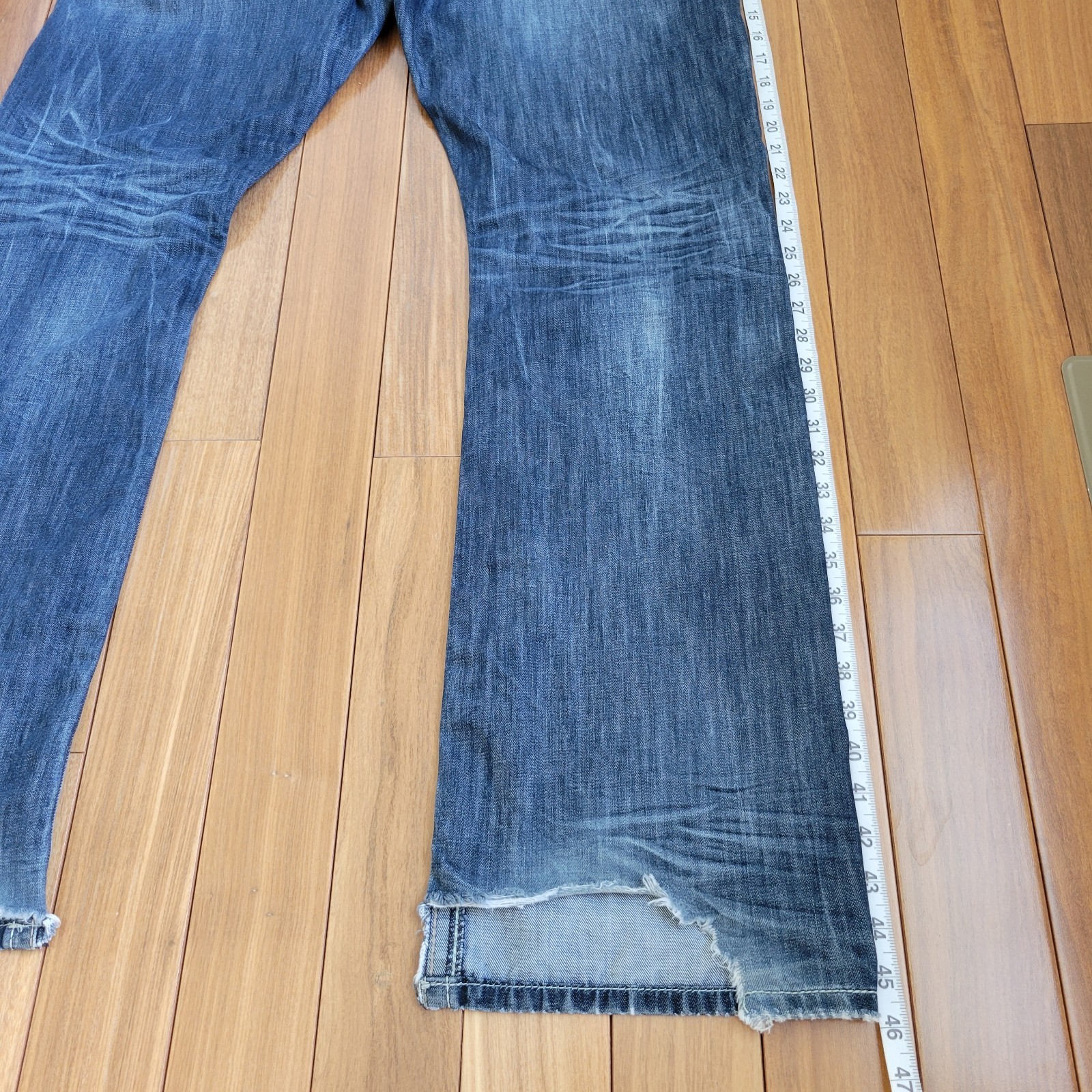 Salvage Supply Company Men’s Mayhem Bootleg Jeans Size 38×33 Western Distressed
