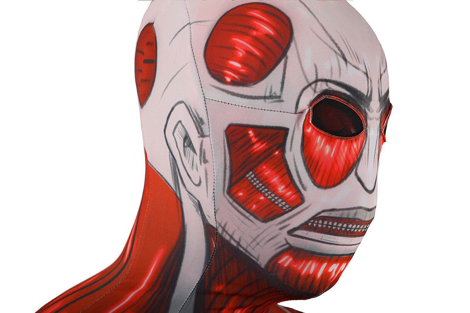 The Muscle Jumpsuit Colossal Titan Superhero Bodysuit Costume Cosplay Halloween