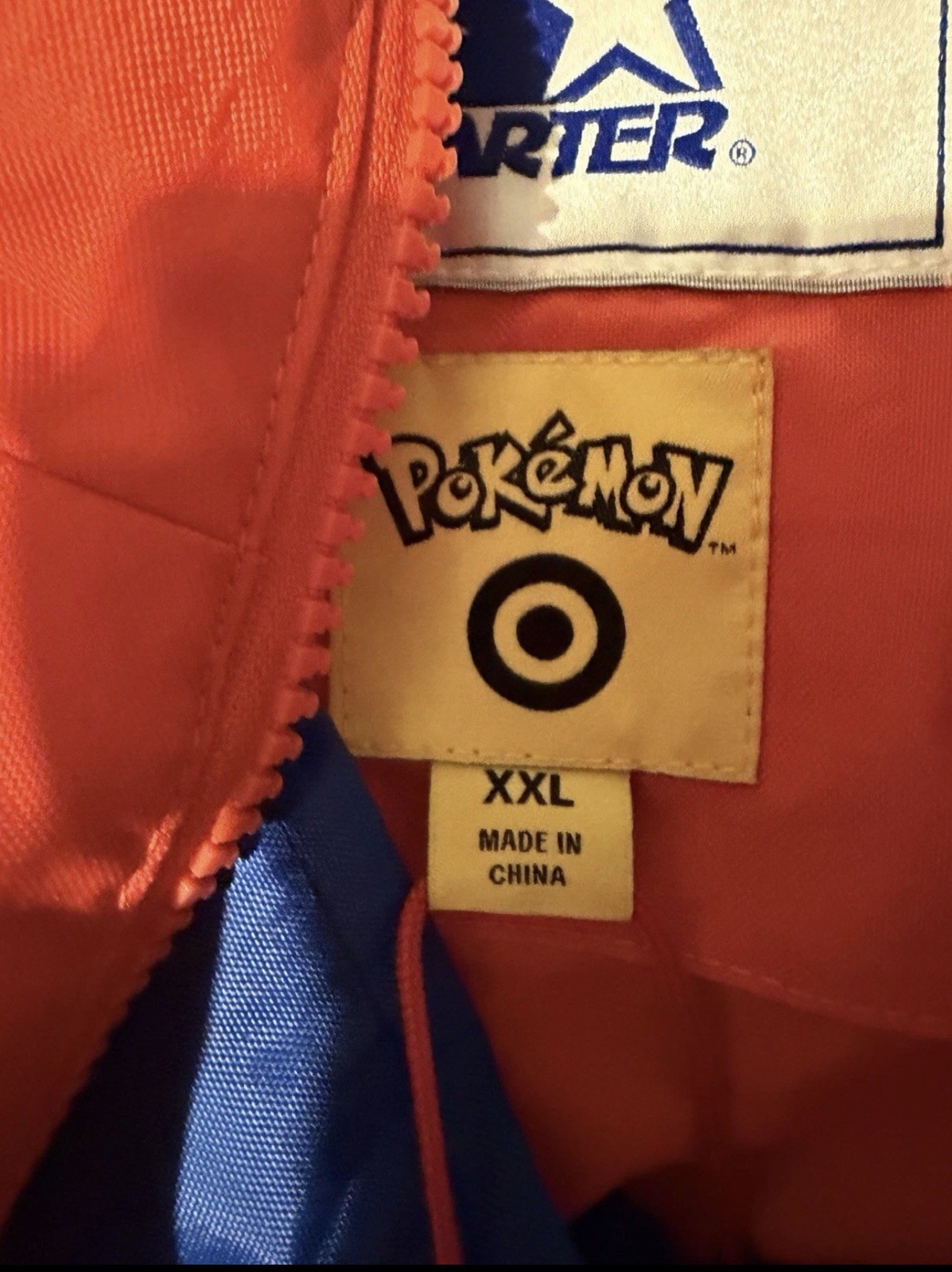 Pokemon x Target Starter Pullover Jacket Red Hoenn Region XXL In HAND!!