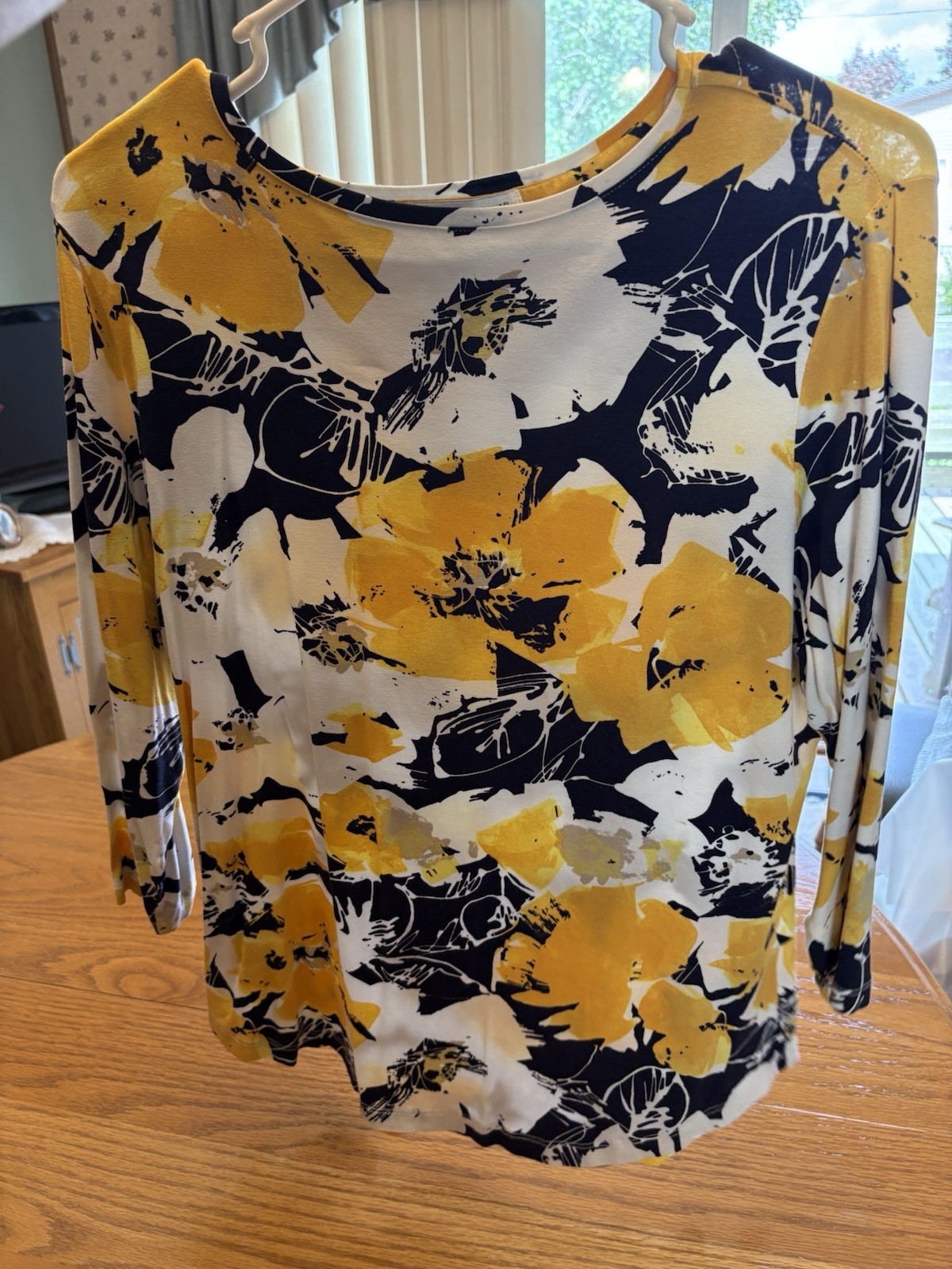 Coldwater Creek Women’s Floral Short Sleeve