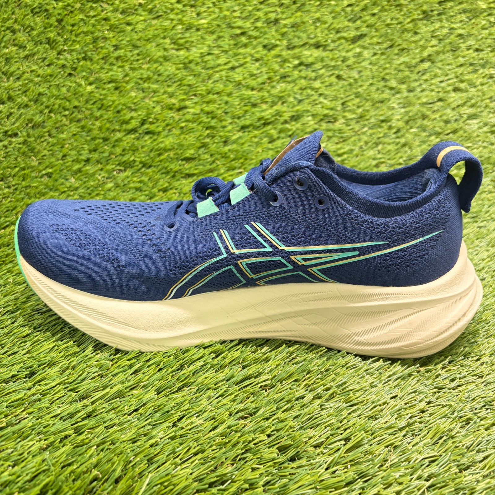 Asics Gel-Cumulus 26 Womens Size 8 Blue Athletic Running Walking Shoes Sneakers