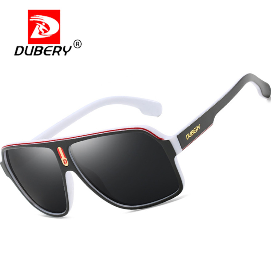 DUBERY Sport Polarized Sunglasses For Men Women Oversize Driving Fishing Glasses