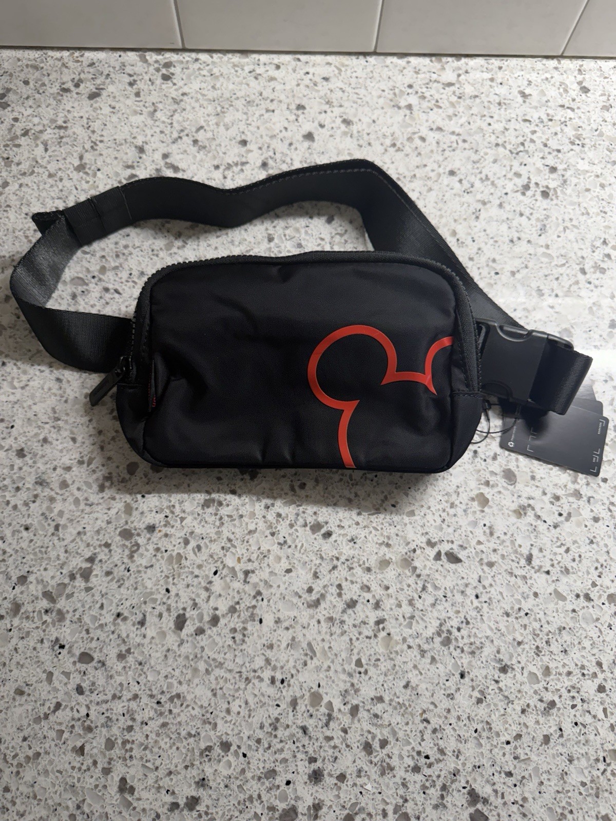 NWT Lululemon X Disney 1L Everywhere Belt Bag Mickey Outline Graphic Retired