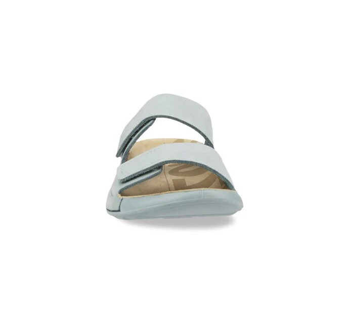 ECCO 2nd Cozmo Two Band Slide Sandal Ice Flower Size 41/10-10.5
