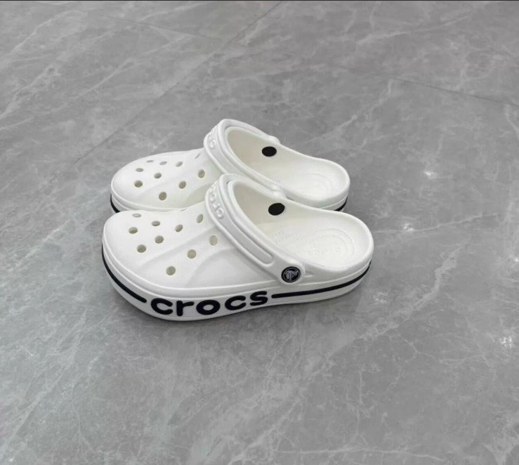 Unisex Crocs Bayaband Clogs Lightweight Waterproof Slip On Shoes Casual Beach
