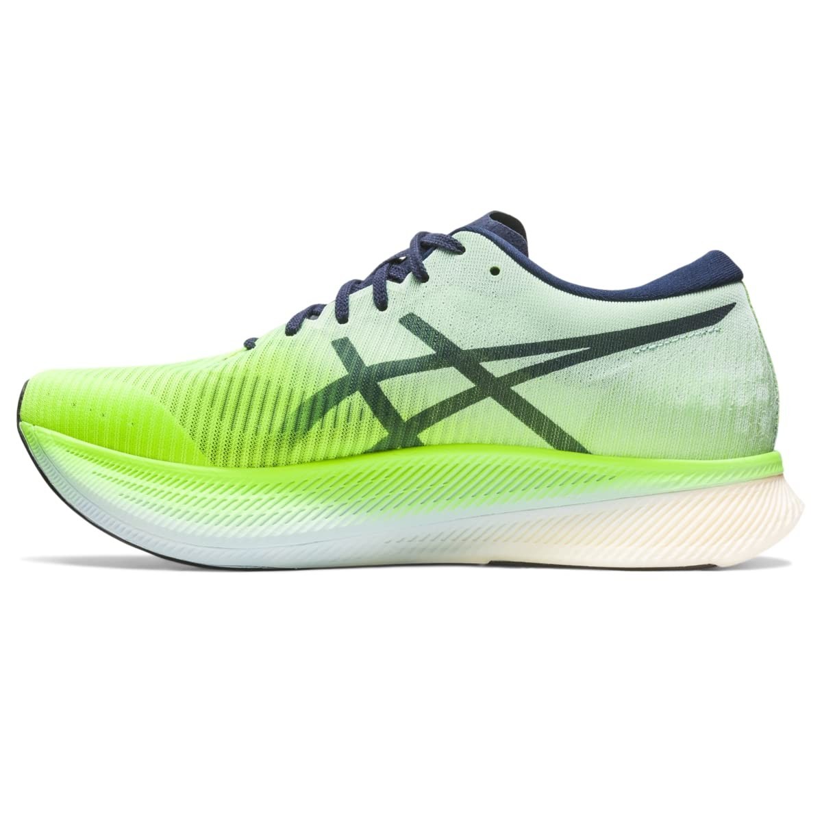 ASICS Men’s METASPEED Sky Running Shoes, Size 11.5 US Hazard Green/Sky