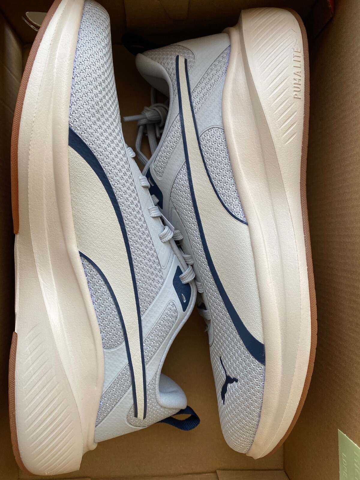 NWT PUMA Men’s Rocket Fuel Sneaker Mesh Upper Fused Synthetic Overlays Size 9.5