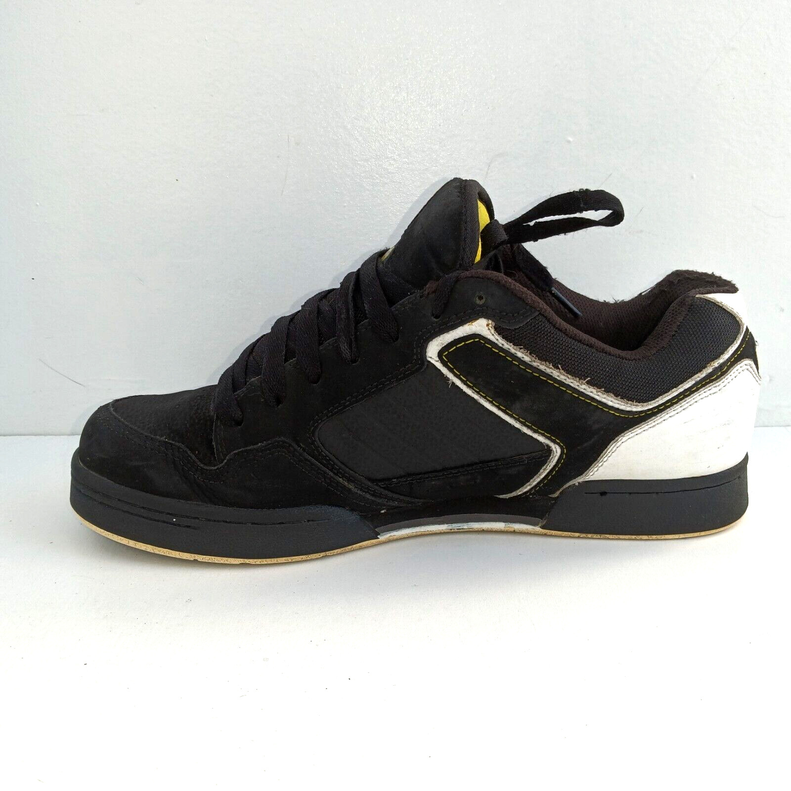 DVS Transom Skateboard Sneakers Men’s Size 12 Black/White Retro