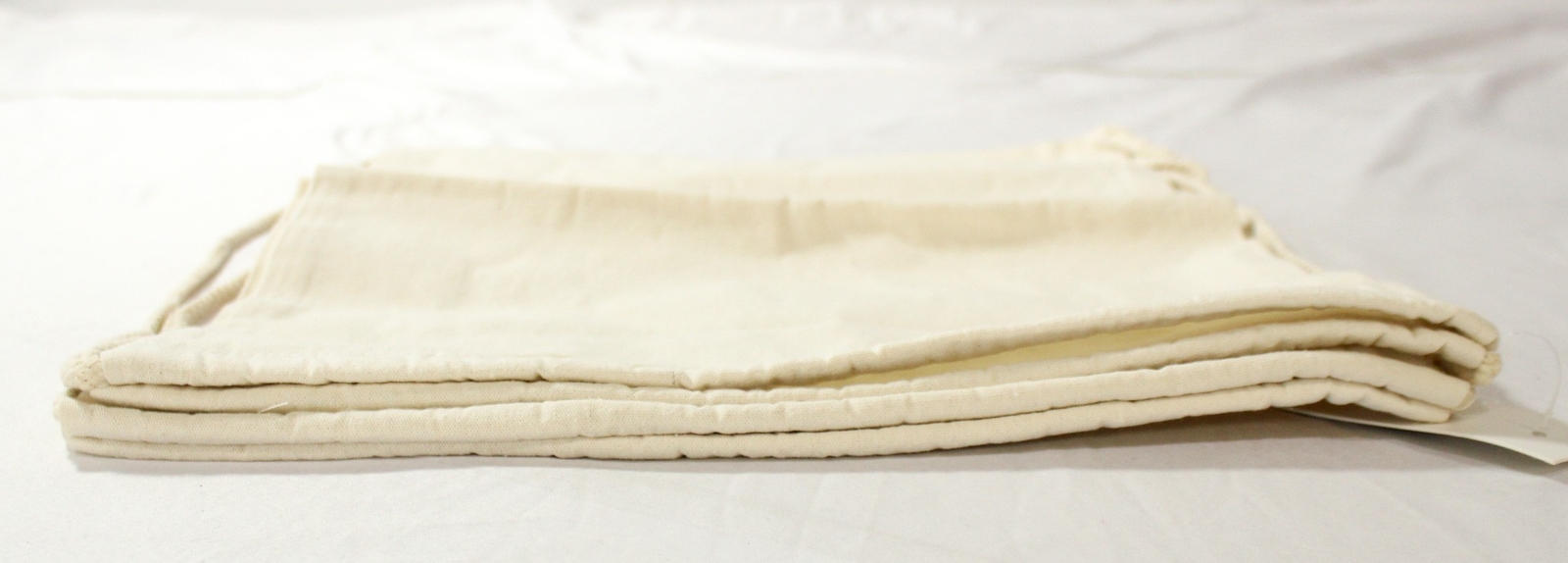 Dalix Unisex Canvus Drawstring 2-Pack Set JW7 Natural 17.5 in x 14.5 in NWT