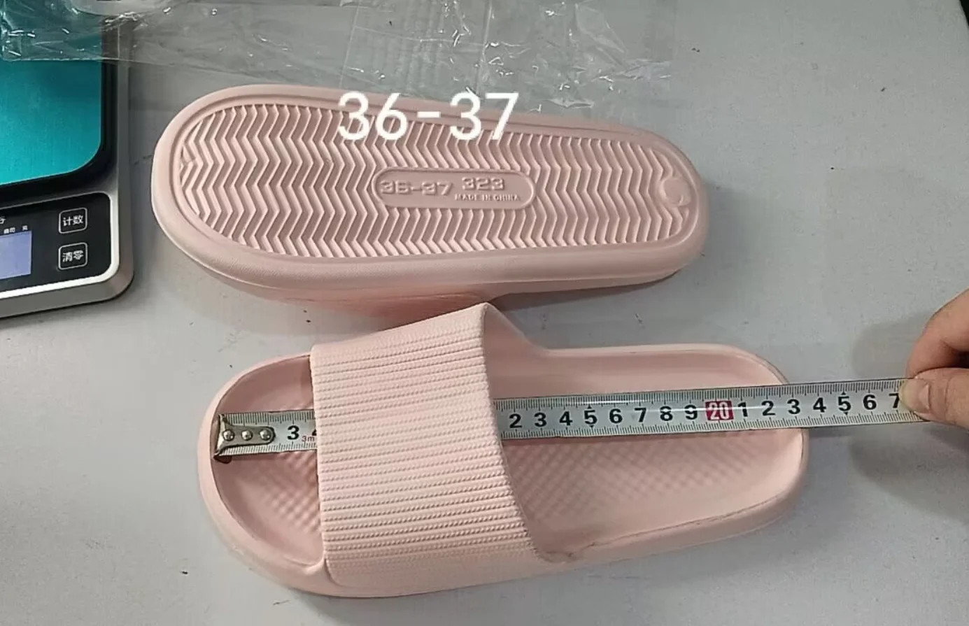 Non-slip EVA Soft Sole Massage Shower Shoes Waterproof Women Men Couples