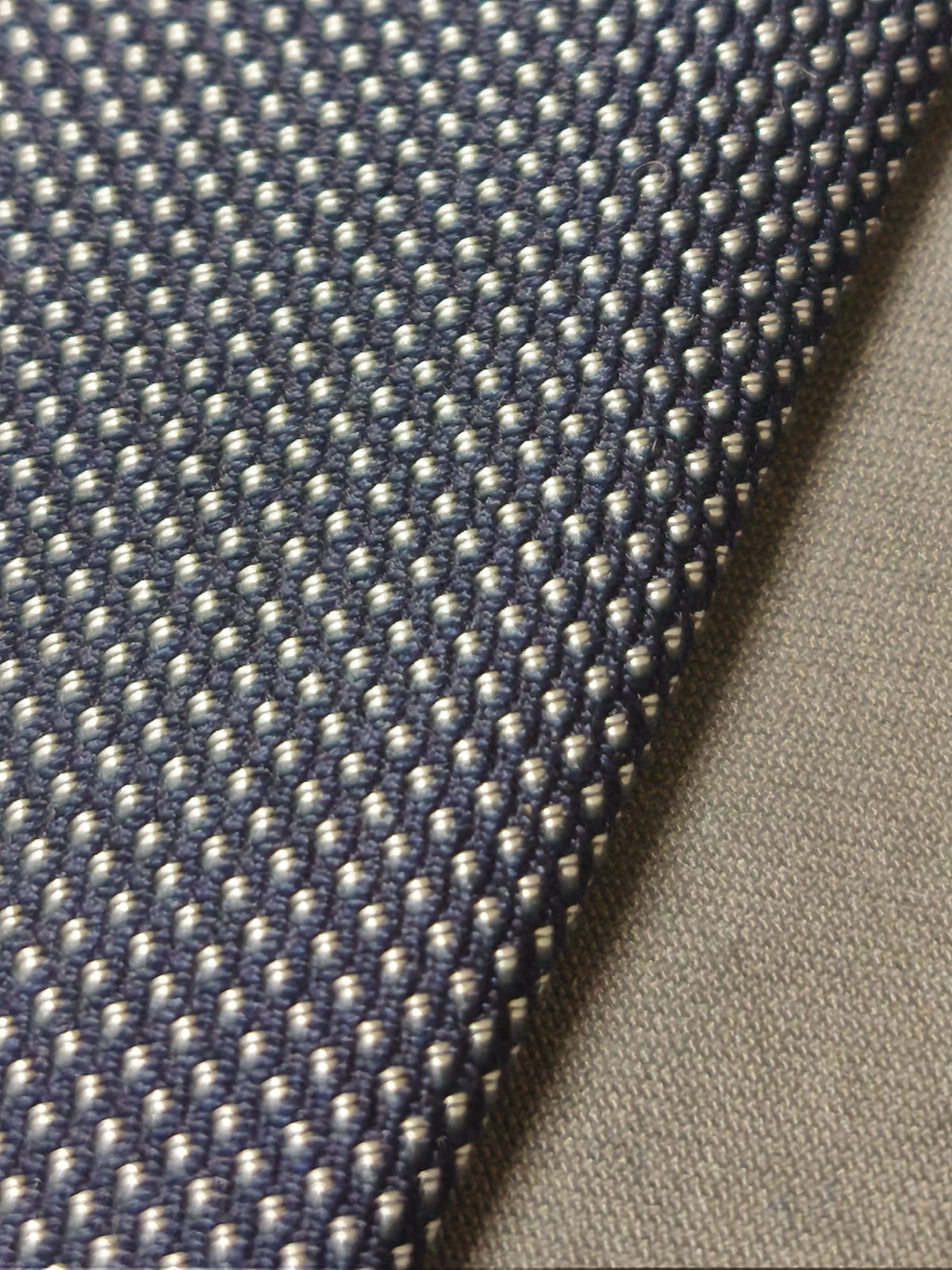 Vitali – Solid Color Jacquard Silk Tie Made in Italy